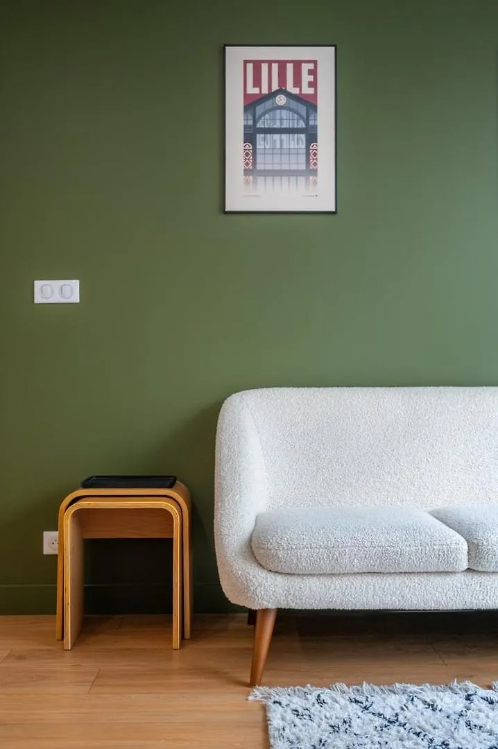 Apartment Appart 2 Chambres Proche Vieux Lille, Avec Parking